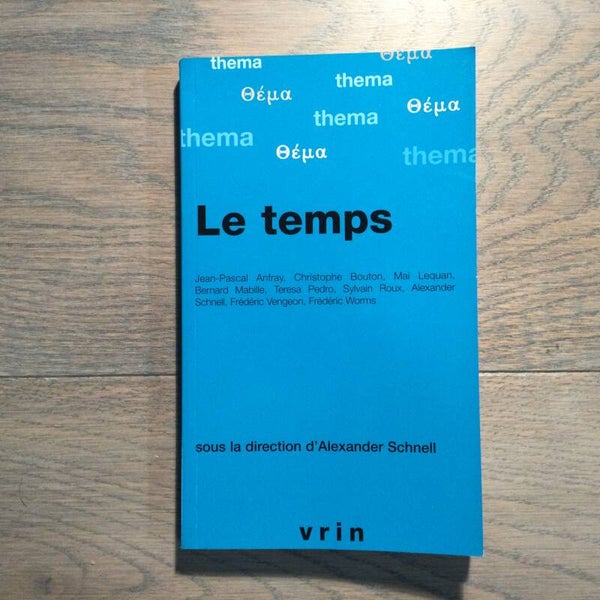 Le temps - Alexander Schnell - 2007
