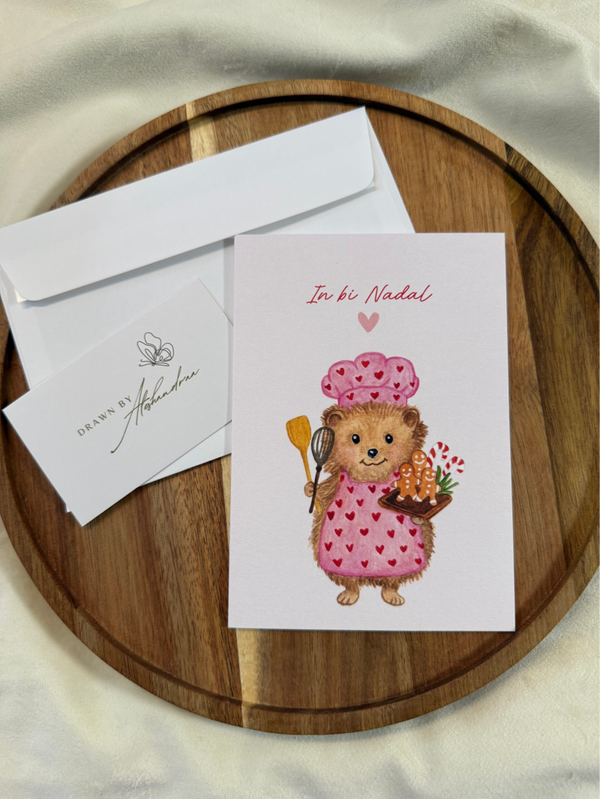 Milla - Weihnachtskarte (romanisch)