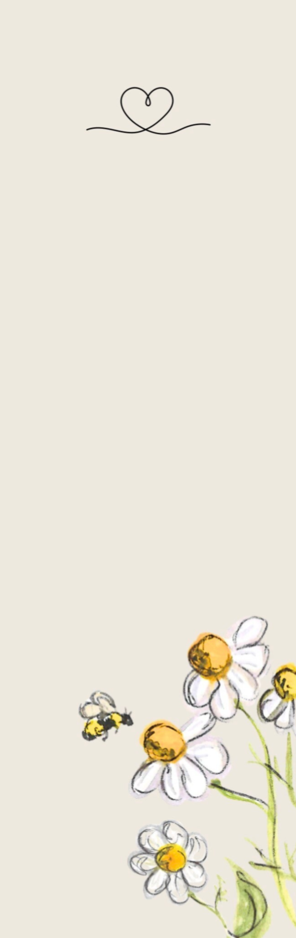 Margerite - Lesezeichen