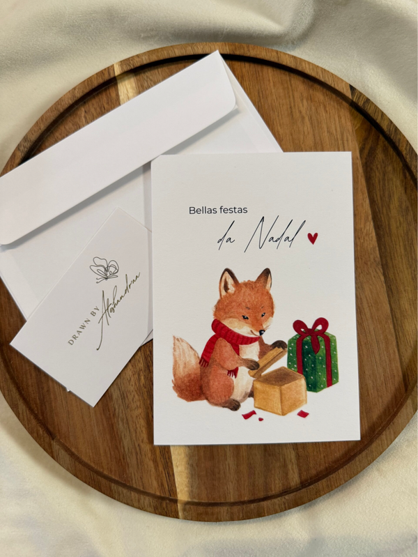 Rubi - Weihnachtskarte (romanisch)