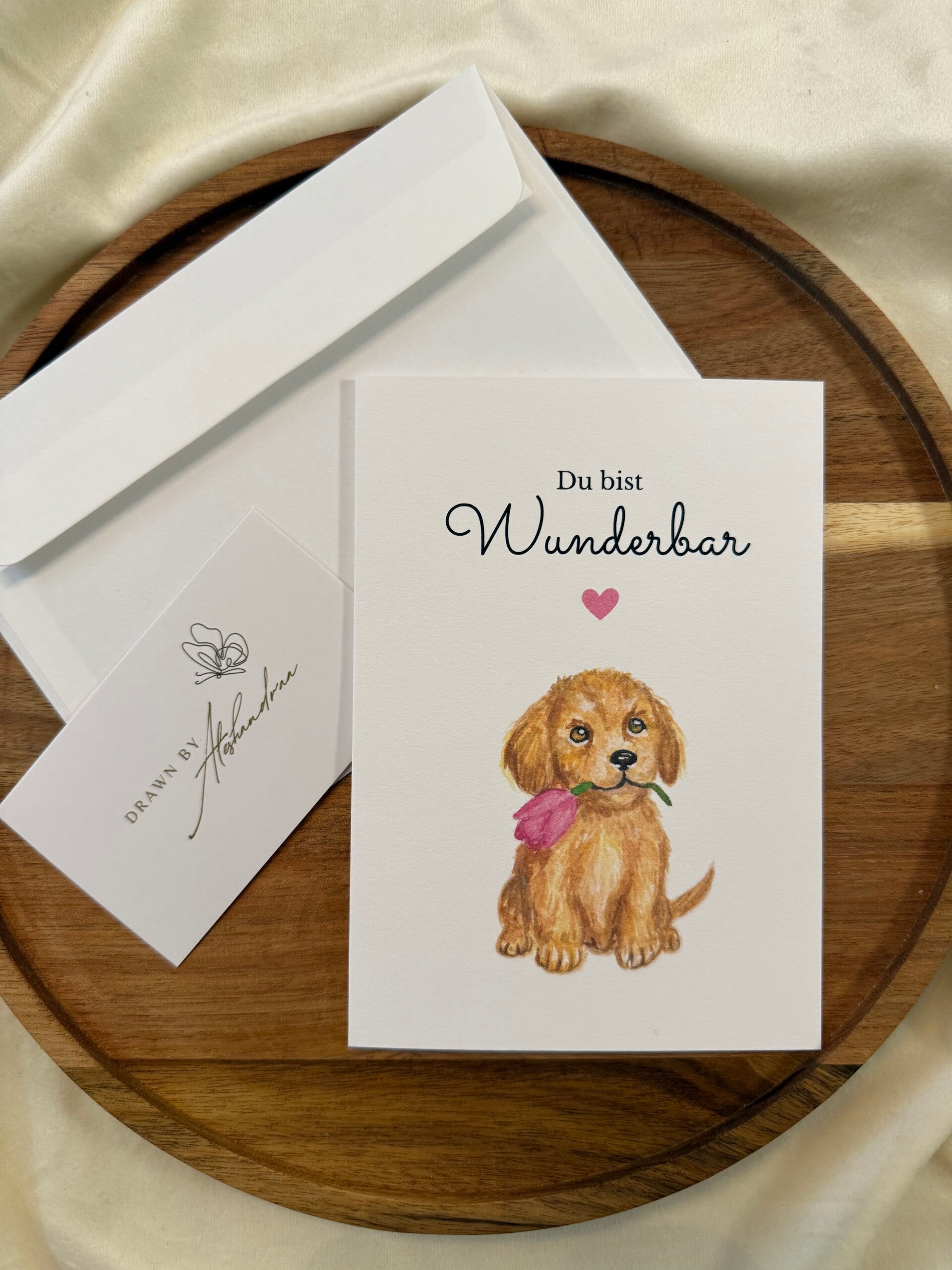 Treuer Begleiter - Wertschätzungskarte (deutsch)