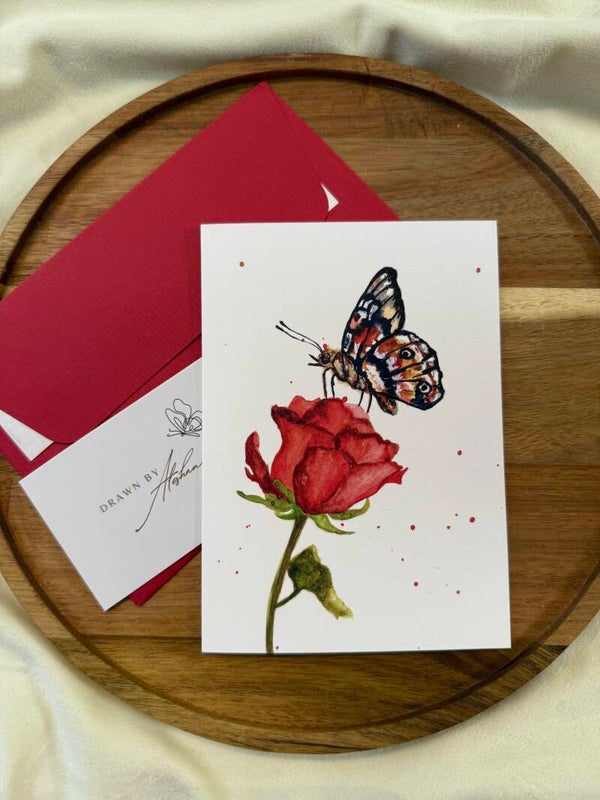 Liebesflügel - Karte