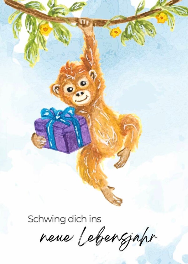 Balu / Geburtstagskarte