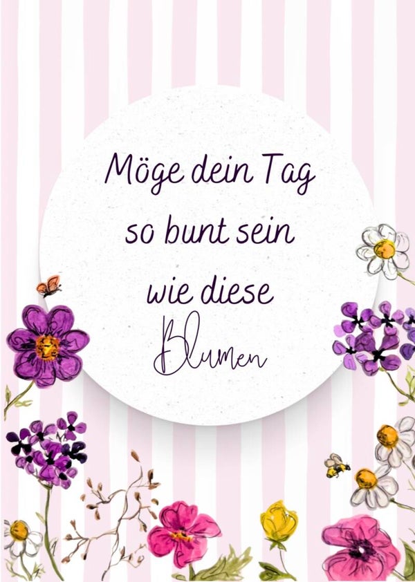 Flora / Wertschätzungskarte