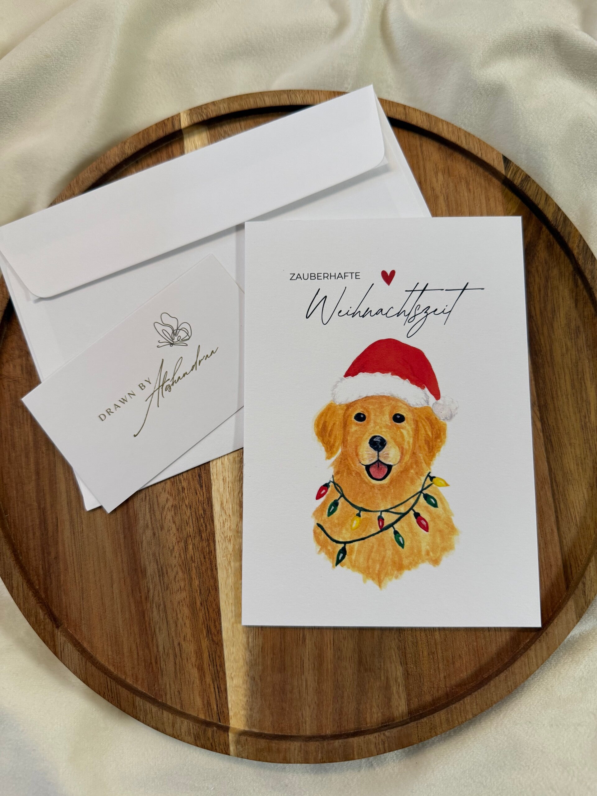 Carlo - Weihnachtskarte (deutsch)