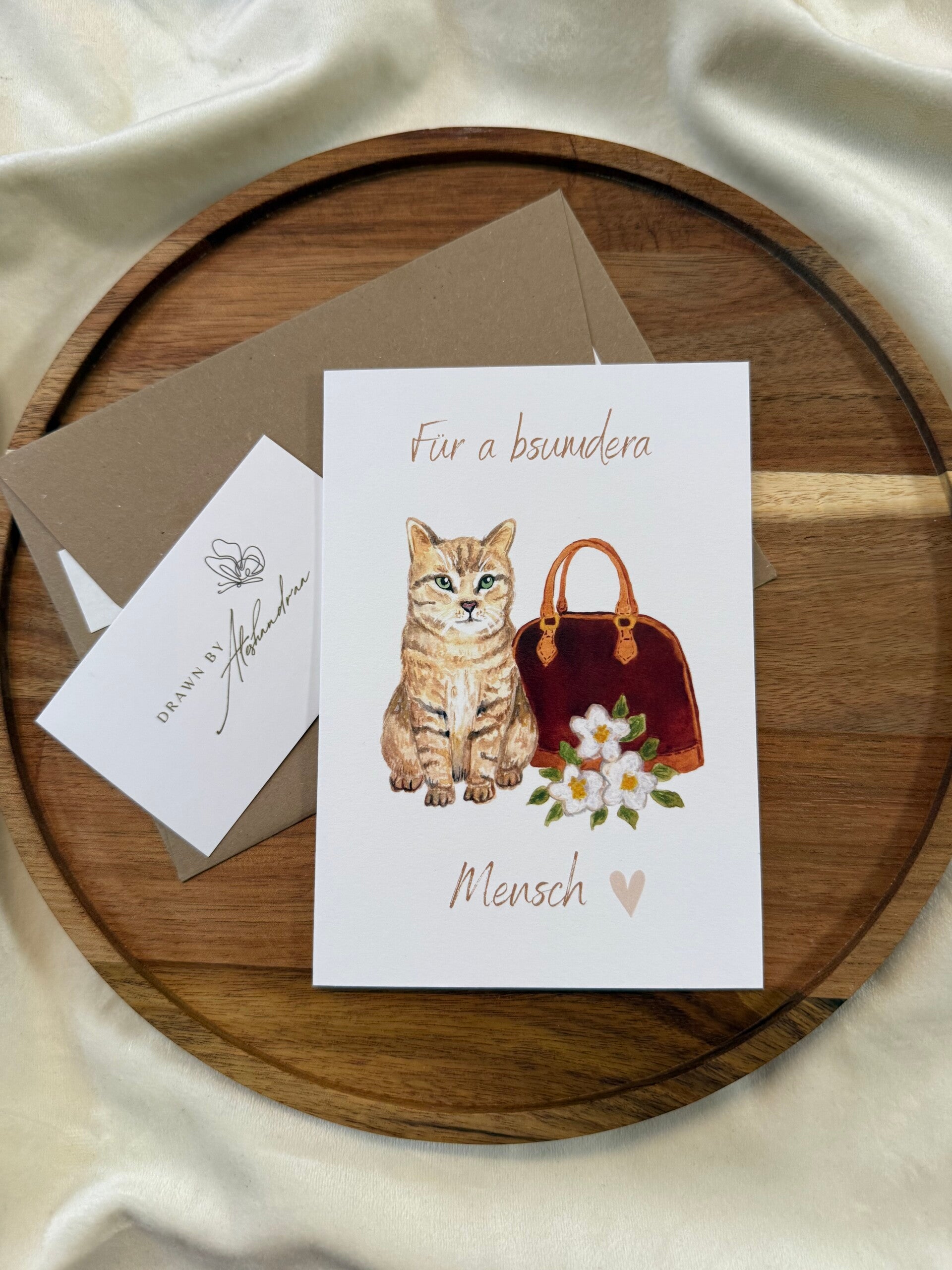 Pfötchenliebe - Wertschätzungskarte (schweizerdeutsch)