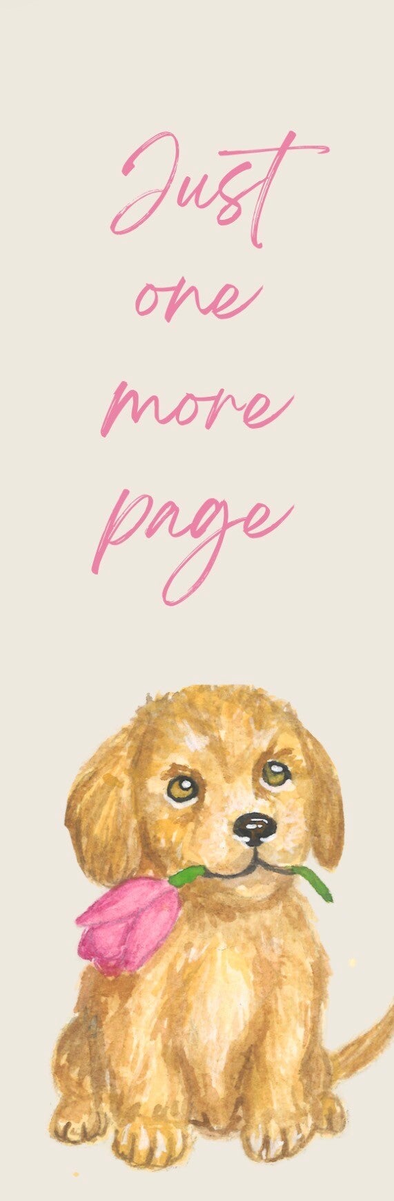 Treuer Begleiter - Lesezeichen