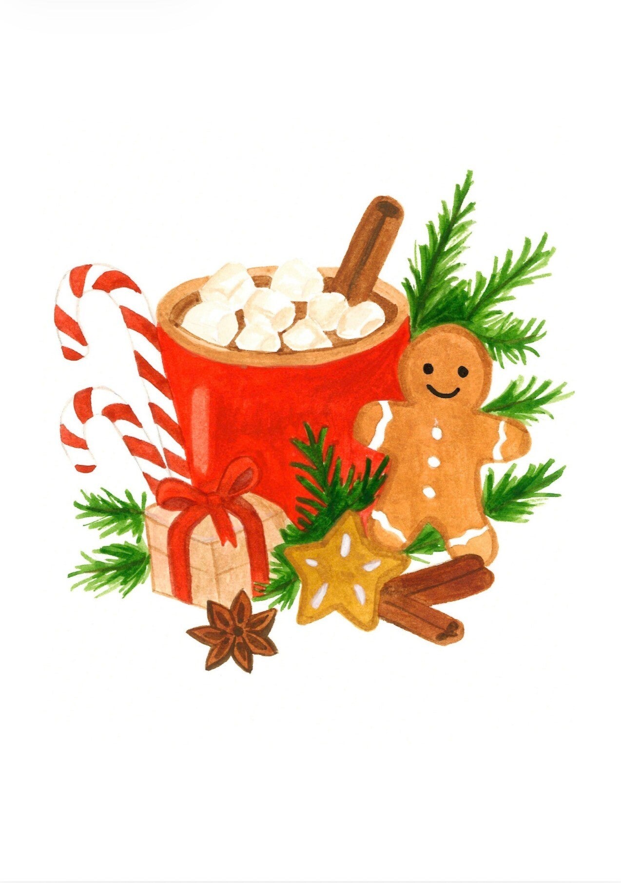 Tassilo | Weihnachtskarte ohne Text