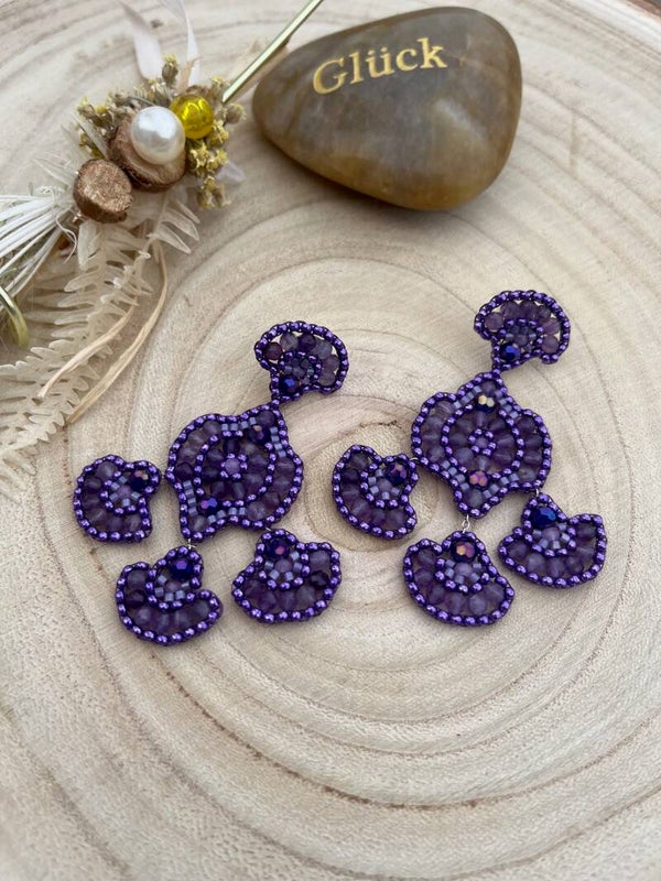 Perlenohrringe - Ohrringe für die Seele...