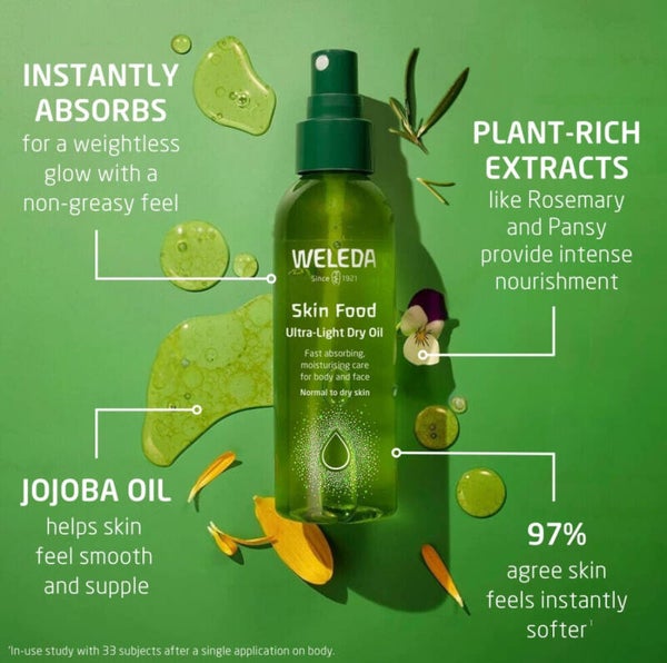 Skin Food Ultra-Light Dry Oil 100ml