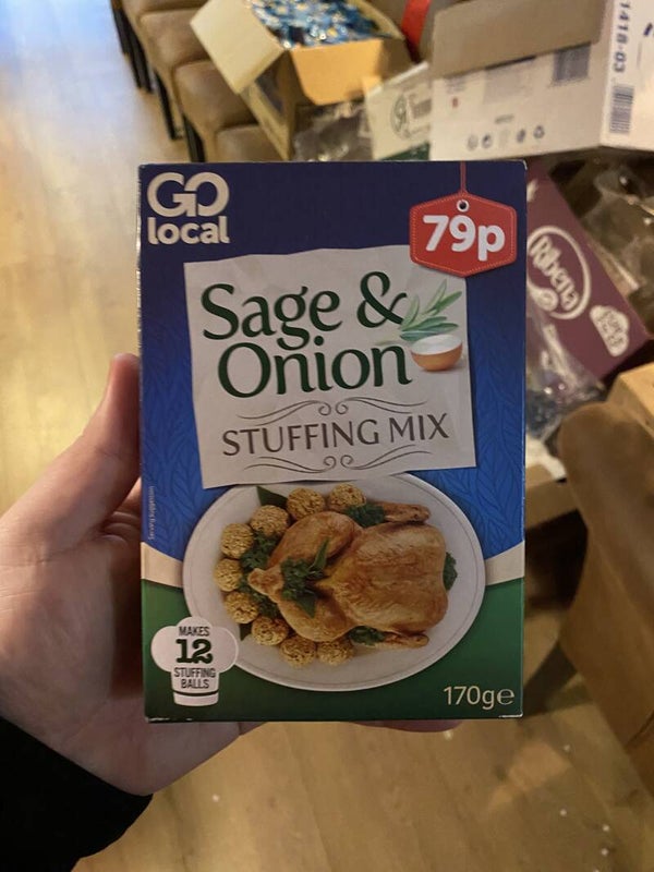 Sage & Onion stuffing mix