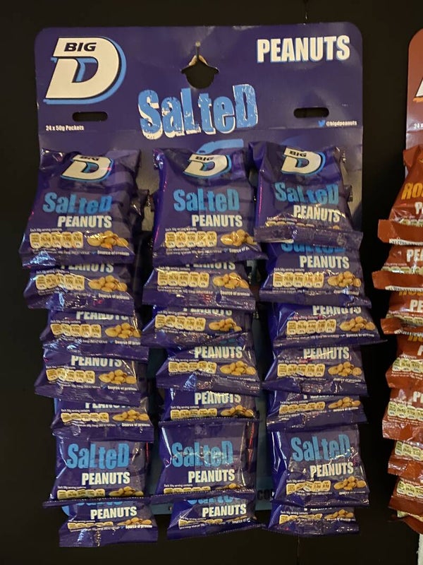 Salted peanuts
