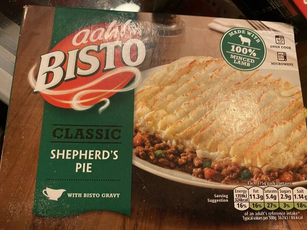 Bisto Sheperds pie