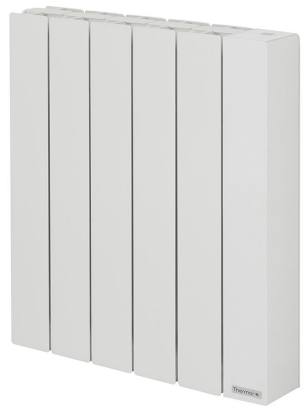 Radiateur chaleur douce Baléares 2 horizontal blanc 1000W