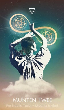 Munten Twee 2 - Per Nubila Tarot