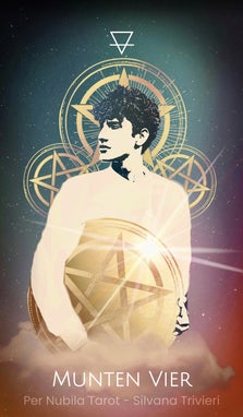 Munten Vier 4 - Per Nubila Tarot