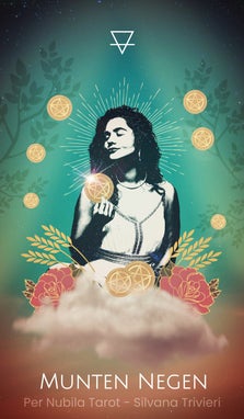 Munten Negen 9 - Per Nubila Tarot