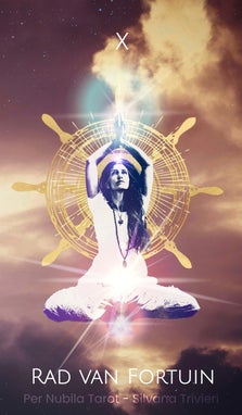 Rad van Fortuin - Per Nubila Tarot