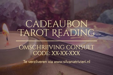 Tarot reading cadeaubon
