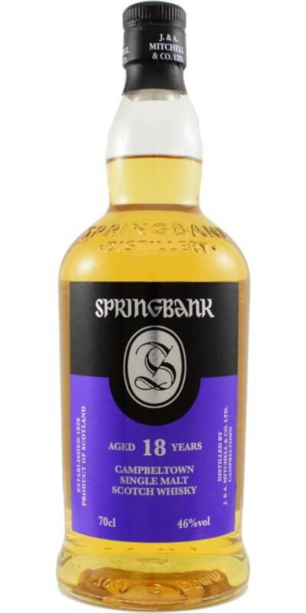 Springbank 18 years Single Malt