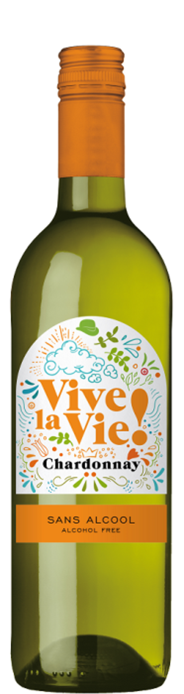 Vive la Vie! Chardonnay Alcohol Vrij NV