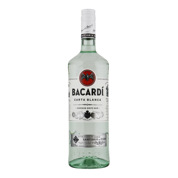 Bacardi Carta Blanca 1L - Rum
