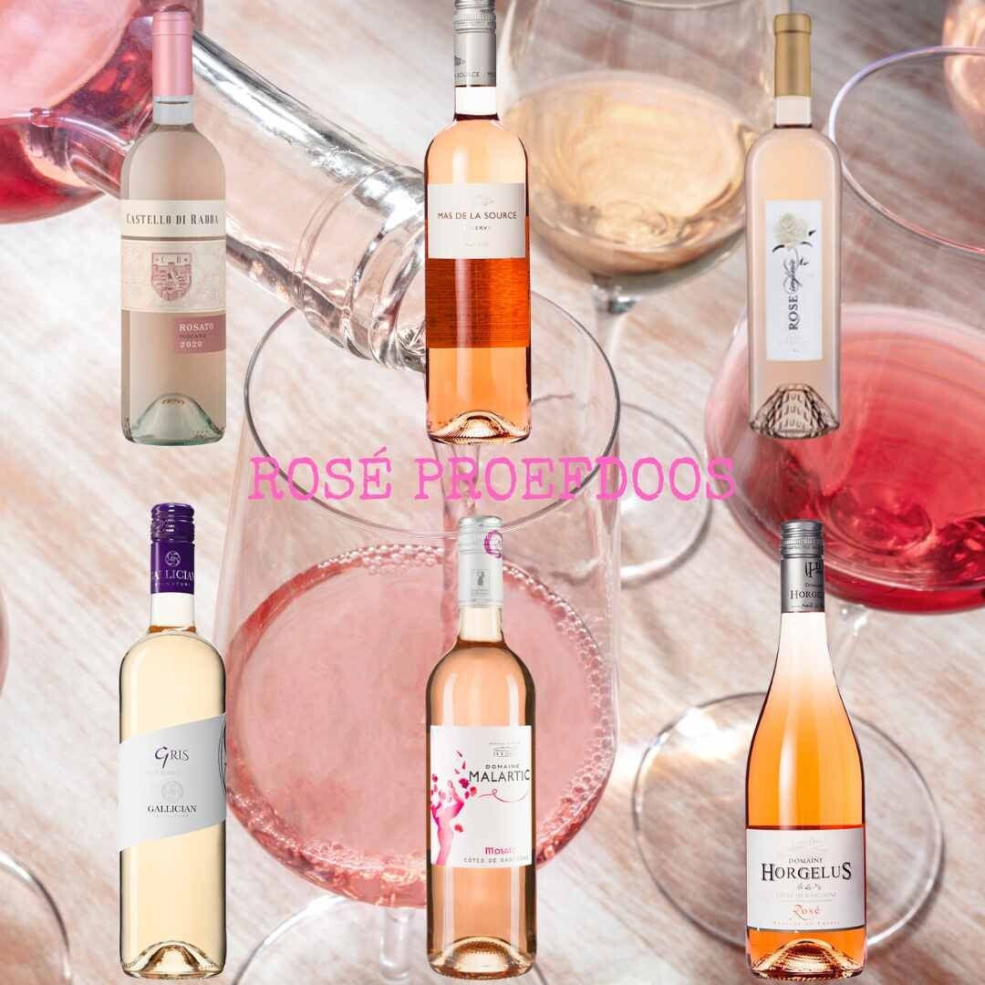 Proefdoos Rosé wijnen