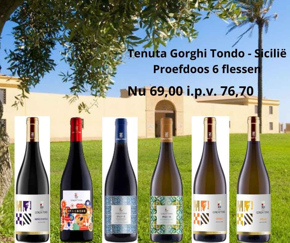 Gorghi Tondi Sicilië - Wijnpakket