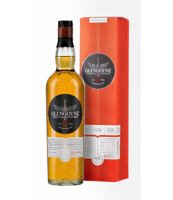 Glengoyne 12 Years Single Malt Whisky - Sterke Dranken