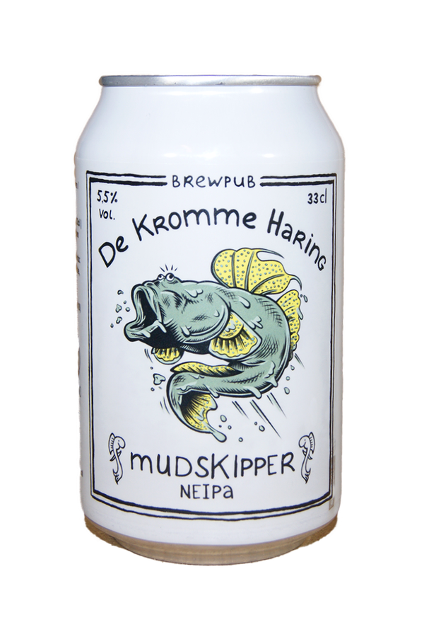 De Kromme Haring - Mudskipper 5,5% - IPA Bier