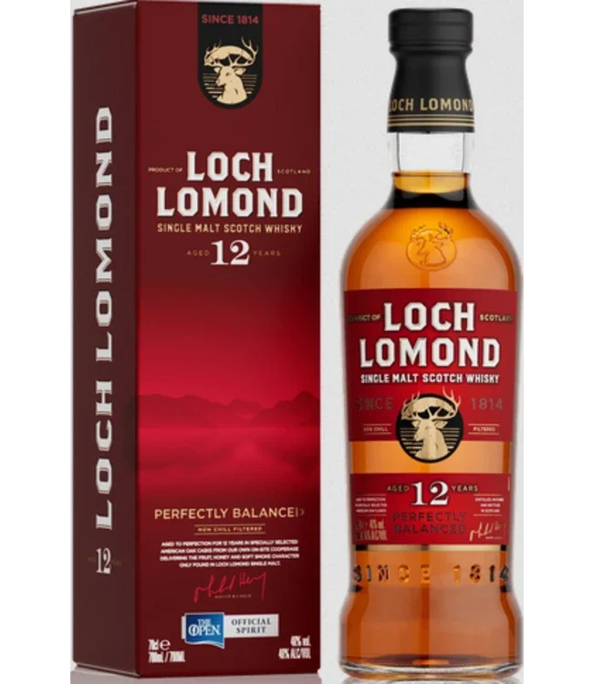 Loch Lomond 12 Single Malt Whisky - Sterke Dranken