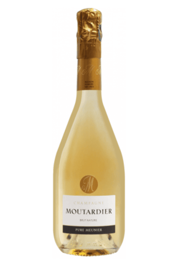 Champagne Moutardier - 100% Meunier Brut Nature - Mousserende Wijn