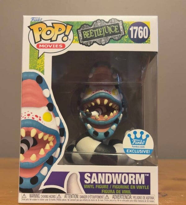 Sandworm (Beetlejuice) Funk pop