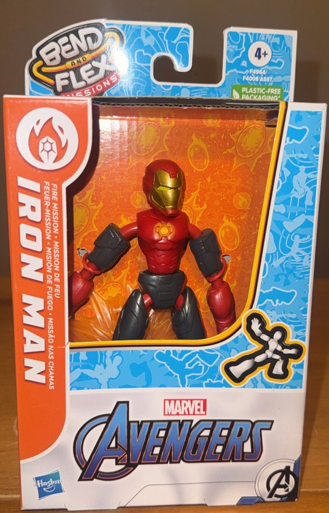 Iron man- Bend and Flex missions figure