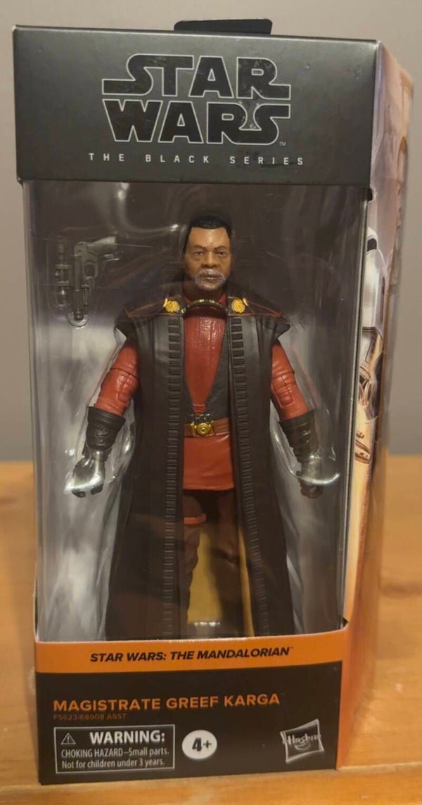 Star Wars: The mandalorian- Magitsrate Greef Karga figure