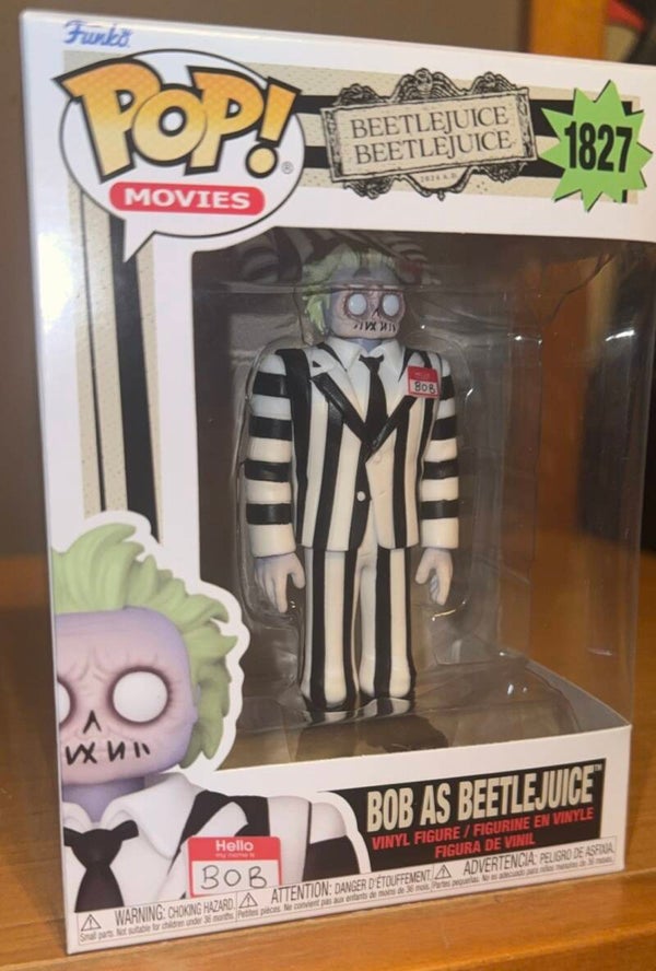 Funko pop- Beetlejuice- Bob