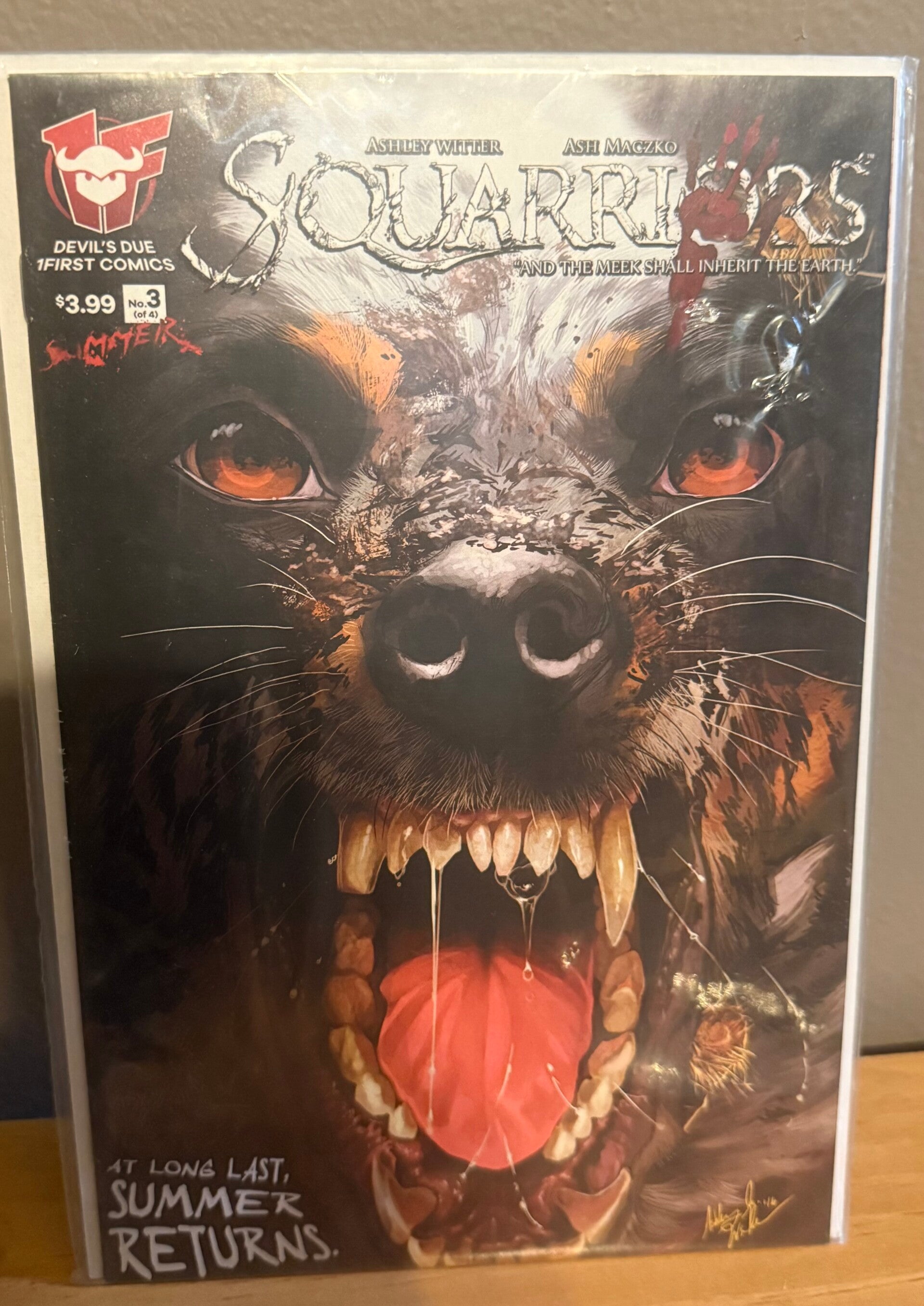 Squarriors- Comic Book (Sealed)