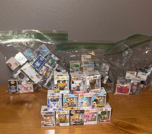 Bitty pop funkos-62 count random