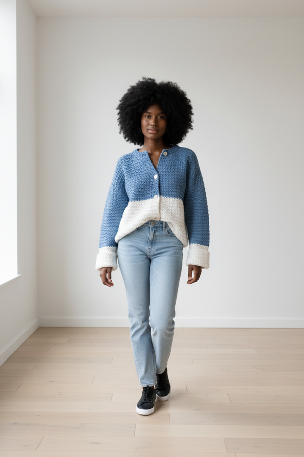 Vest Handmade met knopen