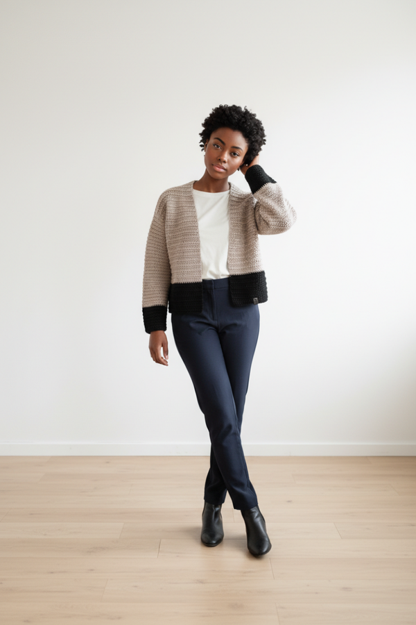 Lange vest Handmade