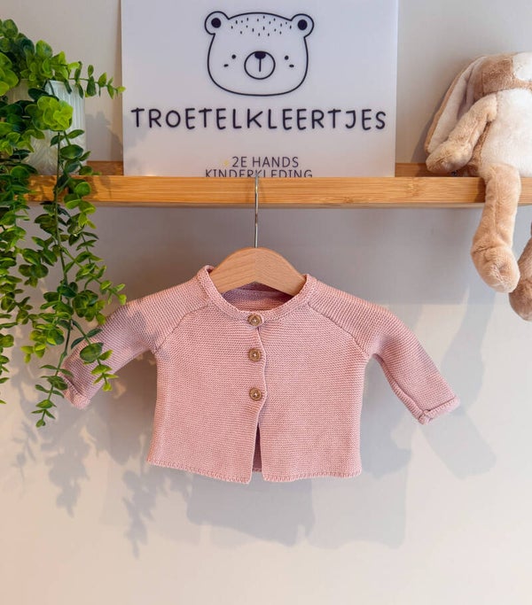 Roze Vest Maat 56