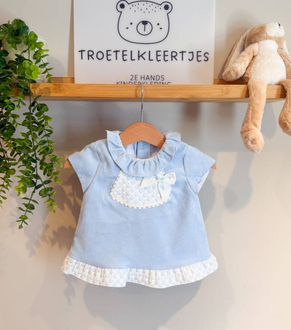 Blauw Tuniekje Maat 74
