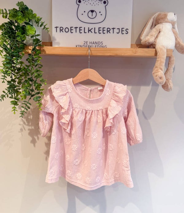 Jurk Roze Maat 74