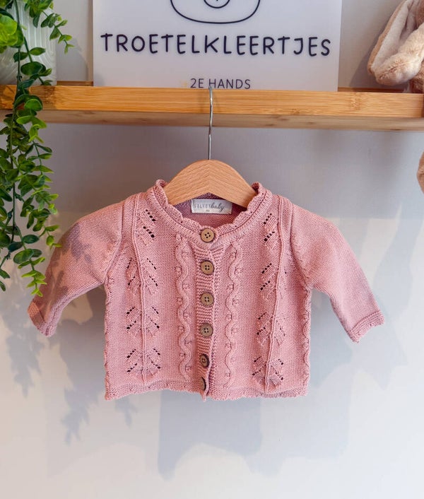 Velvet Baby Vest Maat 56
