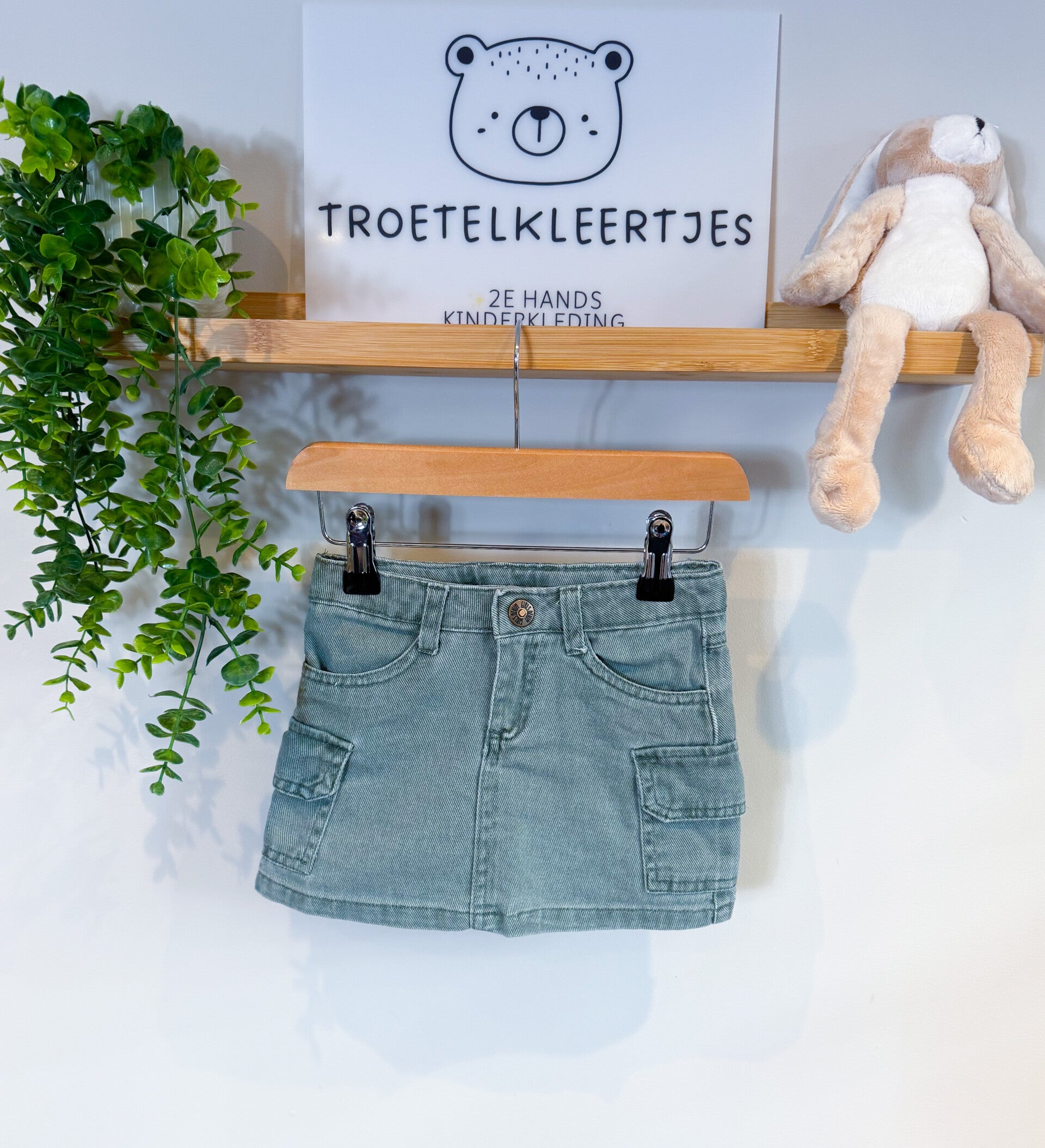 Zeeman Denim Rokje Maat 98