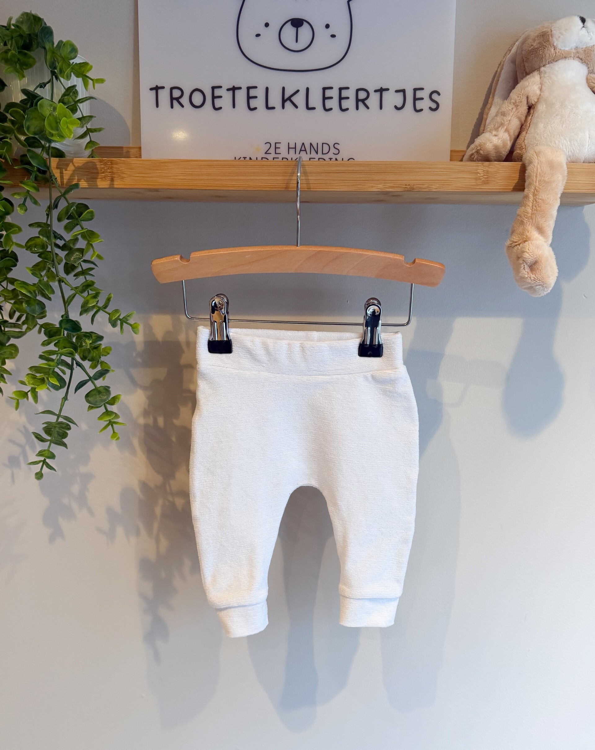 Wit Broekje Maat 62