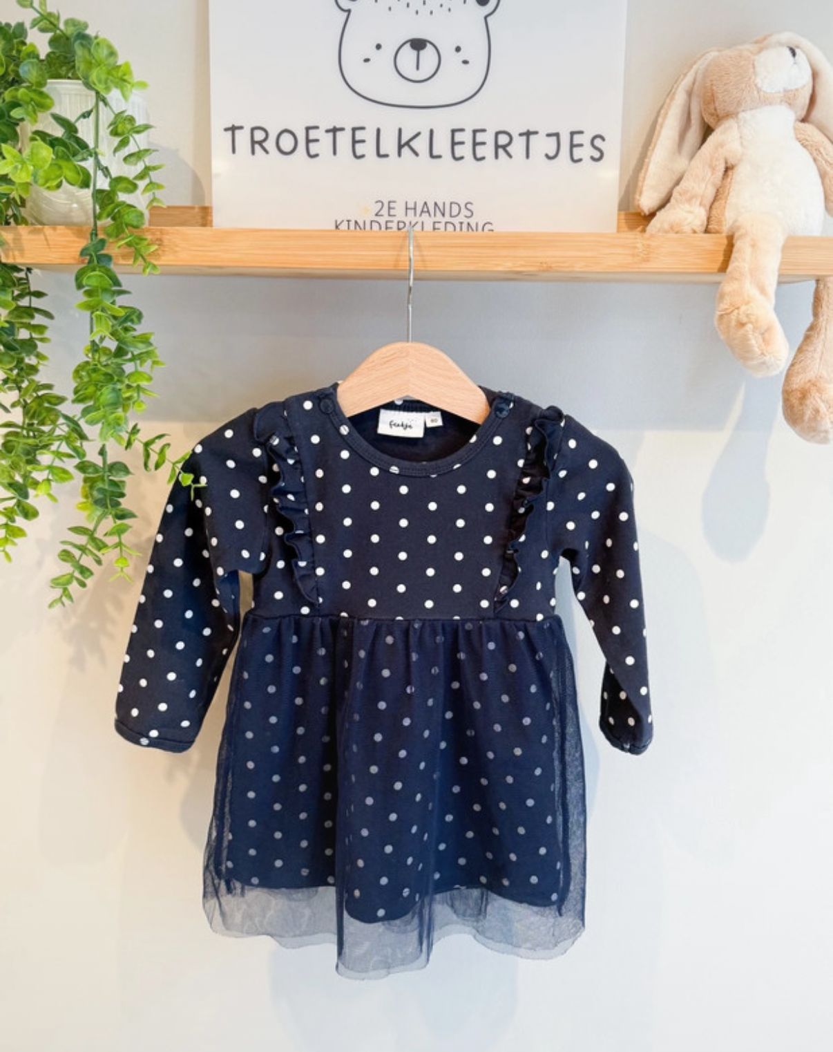 Feetje Jurkje Maat 80