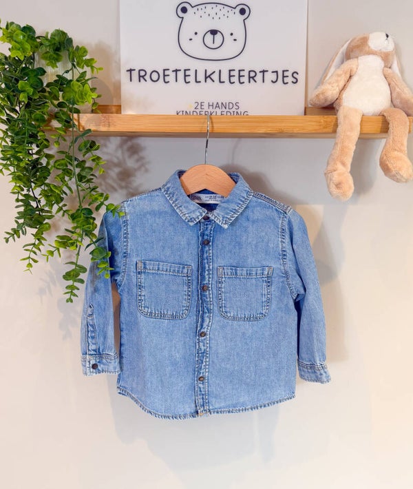 Zara Spijkerblouse Maat 92