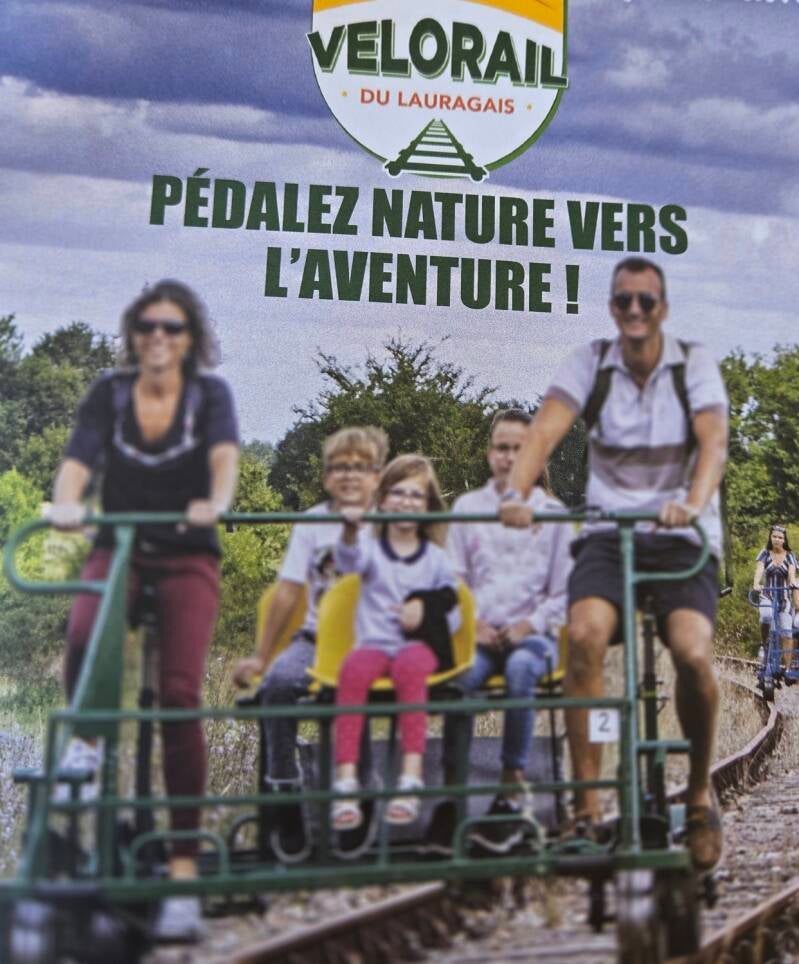 Uitstap naar Vélorail