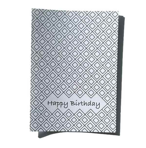 Grafisch 1 Happy Birthday Kleurkaart